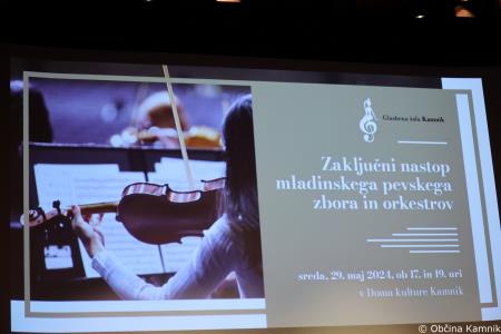 Koncert orkestrov in pevskega zbora Glasbene šole Kamnik  (1)